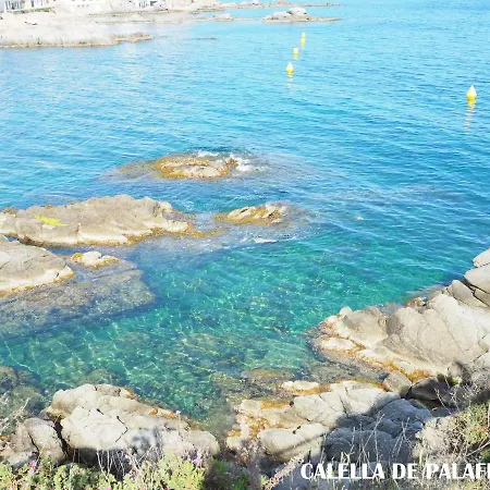 Espectacular Apartamento En Calella De Palafrugell, Vistas Al Mar Exterior foto